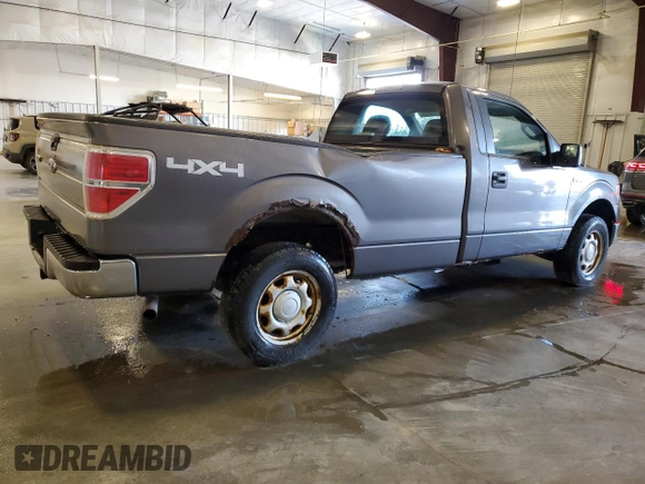 2010 Ford F-150 XL with VIN 1FTMF1EW4AKA18140, listed as a Copart auction lot 62378325 with 132,807 mi miles and Salvage title. Bid and sale history available at DreamBid. Image 3.