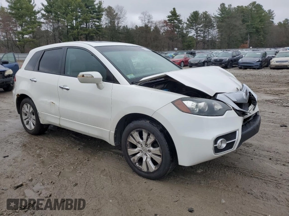 2011 Acura RDX Tech Pkg with VIN 5J8TB1H57BA007331, listed as a Copart auction lot 52130075 with 103,206 mi miles and Clean Title. Bid and sale history available at carsss.com. Image 4.