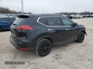 2017 Nissan Rogue SV with VIN 5N1AT2MN4HC738063, listed as a Copart auction lot 43850265 with 133,039 mi miles and Salvage Title. Bid and sale history available at carsss.com. Image 3.