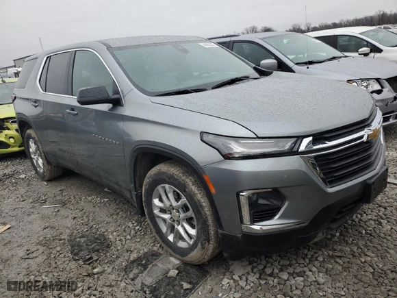 2024 Chevrolet Traverse Limited LS with VIN 1GNESTKW7RJ139060, listed as a Copart auction lot 44083325 with NaN miles and Salvage Title. Bid and sale history available at carsss.com. Image 4.