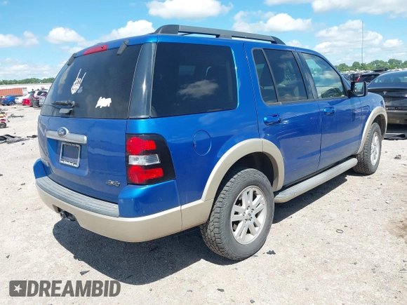 2010 Ford Explorer Eddie Bauer with VIN 1FMEU7EE5AUA74866, listed as a IAAI auction lot 42191035 with 154,999 mi miles and . Bid and sale history available at DreamBid. Image 4.