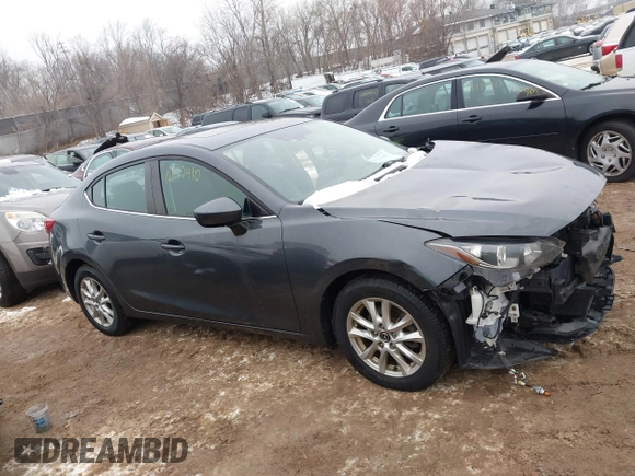 2015 Mazda 3 i Grand Touring with VIN 3MZBM1W72FM165672, listed as a IAAI auction lot 41177910 with 125,713 mi miles and . Bid and sale history available at DreamBid. Image 13.