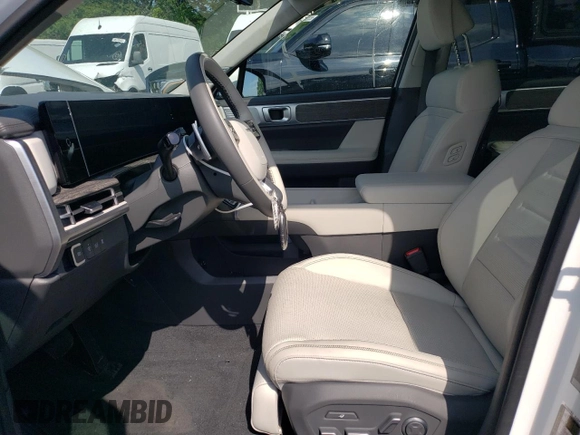 2024 Hyundai Santa Fe Calligraphy with VIN 5NMP5DG19RH004891, listed as a Copart auction lot 63265385 with 16,956 mi miles and Salvage title. Bid and sale history available at DreamBid. Image 7.