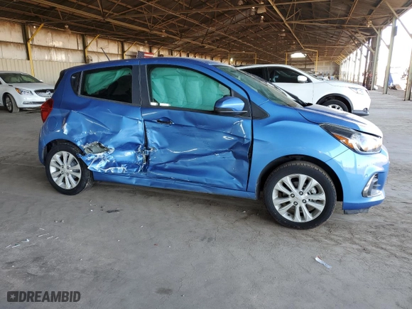 2017 Chevrolet Spark LT with VIN KL8CD6SA7HC740318, listed as a Copart auction lot 46937545 with 0 mi miles and Salvage Title. Bid and sale history available at carsss.com. Image 4.