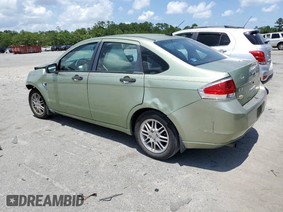 2008 Ford Focus SE with VIN 1FAHP35N18W287738, listed as a Copart auction lot 57053904 with 156,314 mi miles and Salvage Title. Bid and sale history available at carsss.com. Image 2.