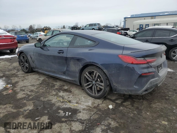 2023 BMW 8 Series 840i with VIN WBAAE4C06PCM57720, listed as a Copart auction lot 80392103 with 19,432 mi miles. Bid and sale history available at carsss.com. Image 2.