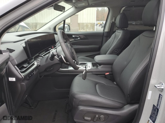 2025 Kia Carnival Hybrid SX Prestige with VIN KNDNE5KA3S6049641, listed as a Copart auction lot 47745175 with 319 mi miles and Salvage Title. Bid and sale history available at carsss.com. Image 7.