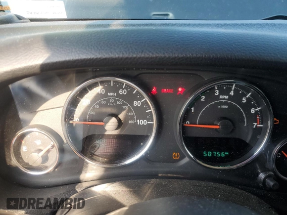2016 Jeep Wrangler Black Bear with VIN 1C4AJWAG3GL152279, listed as a Copart auction lot 62551615 with 50,756 mi miles and Clean title. Bid and sale history available at DreamBid. Image 9.