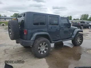 2007 Jeep Wrangler Unlimited Sahara with VIN 1J4GB59177L226122, listed as a Copart auction lot 55529575 with 208,811 mi miles and Salvage title. Bid and sale history available at DreamBid. Image 3.