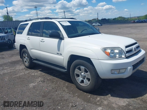 2004 Toyota 4Runner SR5 with VIN JTEBU14R140048894, listed as a IAAI auction lot 42211408 with 222,708 mi miles and . Bid and sale history available at DreamBid. Image 1.