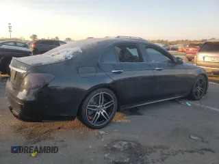 2018 Mercedes-Benz E-Class AMG E 43 with VIN WDDZF6EBXJA393798, listed as a Copart auction lot 42080735 with 99,981 mi miles and Salvage Title. Bid and sale history available at carsss.com. Image 3.