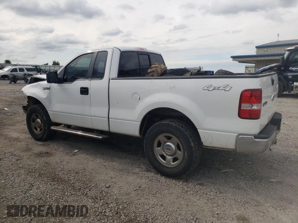 2007 Ford F-150 XL with VIN 1FTRF14V97KB65061, listed as a Copart auction lot 56280705 with 310,029 mi miles and Salvage title. Bid and sale history available at DreamBid. Image 2.
