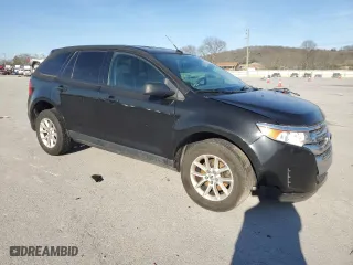 2013 Ford Edge SE with VIN 2FMDK3GC7DBB53326, listed as a Copart auction lot 50604395 with 226,722 mi miles and Salvage Title. Bid and sale history available at carsss.com. Image 4.