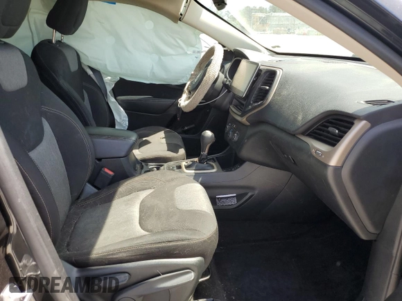 2016 Jeep Cherokee Sport with VIN 1C4PJLAB8GW375994, listed as a Copart auction lot 55962775 with 116,588 mi miles and Salvage title. Bid and sale history available at DreamBid. Image 7.