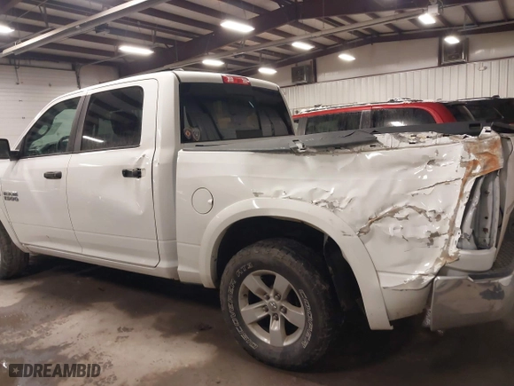 2016 Ram 1500 Lone Star with VIN 1C6RR7LT9GS406652, listed as a IAAI auction lot 41445257 with 95,410 mi miles. Bid and sale history available at carsss.com. Image 6.
