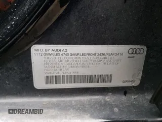 2013 Audi A4 Premium с VIN WAUAFAFL2DN031556, выставлен на аукционе Copart как лот 52485145 с пробегом 116 249 миль миль и Списание • Salvage title. История ставок и продаж доступна на DreamBid. Изображение 12.
