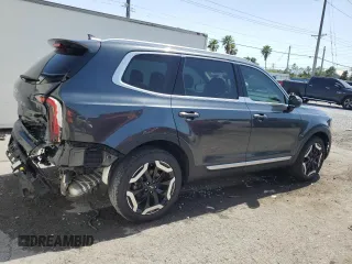 2024 Kia Telluride EX with VIN 5XYP34GC1RG552451, listed as a Copart auction lot 56739845 with 9,103 mi miles and Salvage title. Bid and sale history available at DreamBid. Image 3.