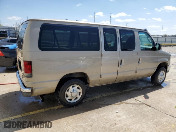 2008 Ford Econoline Passenger XL with VIN 1FMNE11L48DA80599, listed as a Copart auction lot 52532405 with 263,848 mi miles and Non Repairable. Bid and sale history available at carsss.com. Image 3.