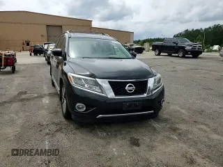 2015 Nissan Pathfinder Platinum with VIN 5N1AR2MN9FC684030, listed as a Copart auction lot 59079065 with 118,352 mi miles and Salvage title. Bid and sale history available at DreamBid. Image 15.