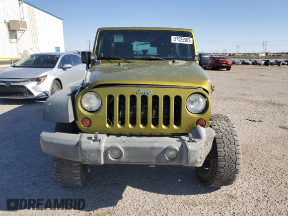 2008 Jeep Wrangler Rubicon z VIN 1J8GA69158L561579, wystawiony jako Copart lot #57525905 z przebiegiem 201 550 mil mil oraz Szkoda całkowita • Salvage title. Historia ofert i sprzedaży dostępna na DreamBid. Obrazek 5.