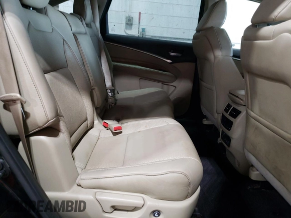 2020 Acura MDX Technology with VIN 5J8YD4H58LL009600, listed as a Copart auction lot 48809495 with 53,734 mi miles and Salvage title. Bid and sale history available at DreamBid. Image 11.