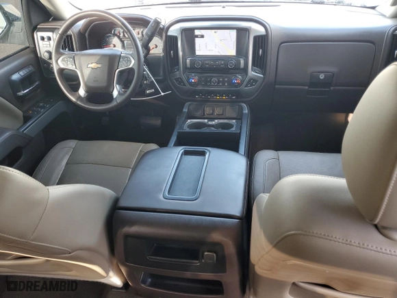 2015 Chevrolet Silverado 1500 LTZ with VIN 3GCUKSEC0FG177789, listed as a Copart auction lot 85991634 with 81,309 mi miles and Salvage Title. Bid and sale history available at carsss.com. Image 8.