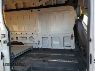 2020 Ford Transit Cargo with VIN 1FTBW1X84LKA64821, listed as a Copart auction lot 43793575 with 54,830 mi miles and Salvage title. Bid and sale history available at DreamBid. Image 11.