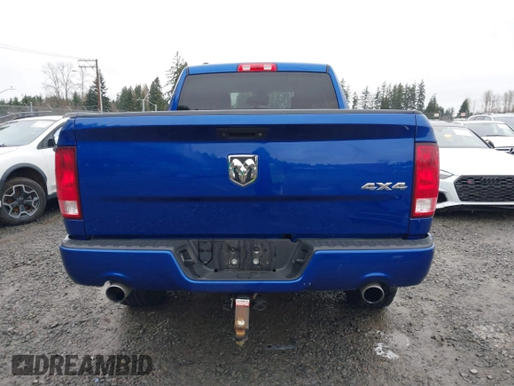 2017 Ram 1500 Express with VIN 1C6RR7FT3HS530672, listed as a IAAI auction lot 41320477 with 68,202 mi miles. Bid and sale history available at carsss.com. Image 16.
