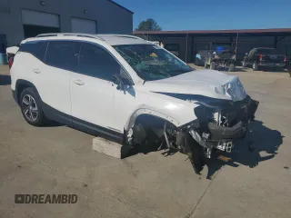 2020 GMC Terrain SLT with VIN 3GKALPEV9LL300950, listed as a Copart auction lot 57899775 with 140,000 mi miles and Salvage title. Bid and sale history available at DreamBid. Image 4.