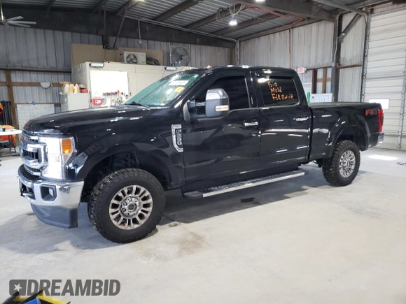 2020 Ford F-250 XL with VIN 1FT7W2B62LEE76574, listed as a Copart auction lot 56195465 with 40,710 mi miles and Salvage title. Bid and sale history available at DreamBid. Image 1.