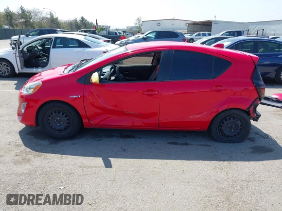 2015 Toyota Prius One with VIN JTDKDTB3XF1586554, listed as a IAAI auction lot 41871704 with 215,609 mi miles and . Bid and sale history available at carsss.com. Image 15.