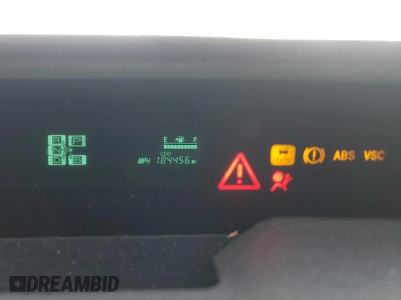 2008 Toyota Prius with VIN JTDKB20UX87811065, listed as a Copart auction lot 51545135 with 184,456 mi miles and Salvage Title. Bid and sale history available at carsss.com. Image 9.