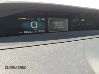 2021 Toyota Prius LE with VIN JTDKAMFPXM3193991, listed as a Copart auction lot 61435725 with 78,322 mi miles and Salvage title. Bid and sale history available at DreamBid. Image 9.