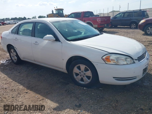 2008 Chevrolet Impala LT with VIN 2G1WT58K181217229, listed as a IAAI auction lot 42181437 with 220,597 mi miles and . Bid and sale history available at DreamBid. Image 1.