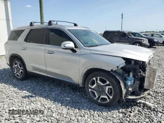 2024 Hyundai Palisade Limited z VIN KM8R54GE4RU726186, wystawiony jako Copart lot #54750885 z przebiegiem 40 427 mil mil oraz Szkoda całkowita • Salvage title. Historia ofert i sprzedaży dostępna na DreamBid. Obrazek 4.