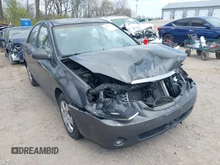 2006 Kia Spectra EX with VIN KNAFE121365346365, listed as a IAAI auction lot 42023727 with 87,345 mi miles and . Bid and sale history available at DreamBid. Image 1.
