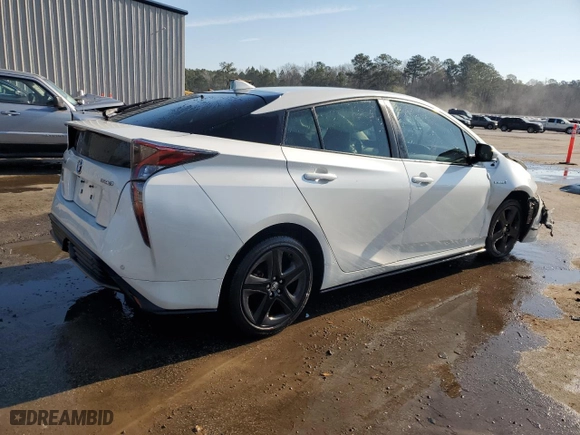 2017 Toyota Prius Two with VIN JTDKARFU7H3049016, listed as a Copart auction lot 46653295 with 61,106 mi miles and Salvage Title. Bid and sale history available at carsss.com. Image 3.