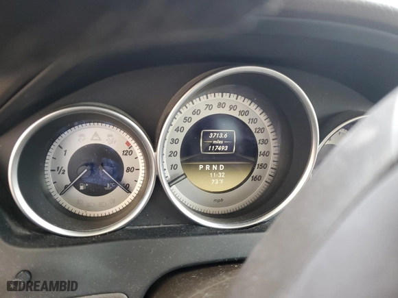 2012 Mercedes-Benz C-Class C 250 Sport with VIN WDDGF4HB5CR231413, listed as a Copart auction lot 51493025 with 117,493 mi miles and Salvage Title. Bid and sale history available at carsss.com. Image 9.
