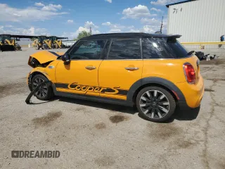 2015 MINI Hardtop 4 Door S with VIN WMWXU3C59F2B58555, listed as a Copart auction lot 64045275 with 127,596 mi miles and Salvage title. Bid and sale history available at DreamBid. Image 2.