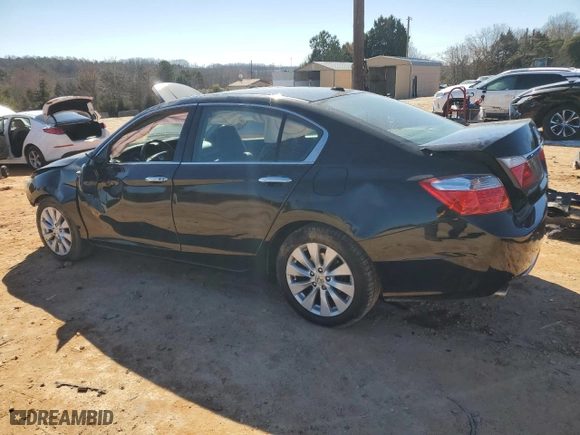 2014 Honda Accord Sedan EX-L with VIN 1HGCR3F80EA012511, listed as a Copart auction lot 48954655 with 161,511 mi miles and Salvage Title. Bid and sale history available at carsss.com. Image 2.