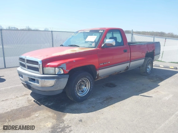 1994 Dodge Ram 1500 with VIN 1B7HC16Z5RS610662, listed as a IAAI auction lot 41993609 with 228,514 mi miles. Bid and sale history available at carsss.com. Image 2.