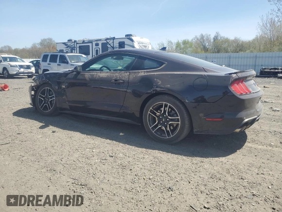 2022 Ford Mustang GT with VIN 1FA6P8CF8N5137837, listed as a Copart auction lot 54605985 with 3,270 mi miles and Salvage title. Bid and sale history available at DreamBid. Image 2.