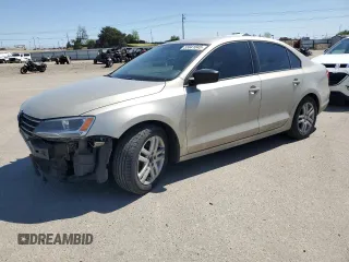 2015 Volkswagen Jetta S с VIN 3VW2K7AJ7FM241253, выставлен на аукционе Copart как лот 55841045 с пробегом 146 682 миль миль и Списание • Salvage title. История ставок и продаж доступна на DreamBid. Изображение 1.
