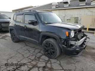 2017 Jeep Renegade Altitude with VIN ZACCJBBB9HPF97739, listed as a Copart auction lot 42028335 with 110,288 mi miles and Salvage Title. Bid and sale history available at carsss.com. Image 4.