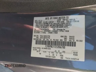 2014 Ford Mustang GT with VIN 1ZVBP8CF1E5206700, listed as a IAAI auction lot 41591289 with 118,769 mi miles and . Bid and sale history available at DreamBid. Image 9.