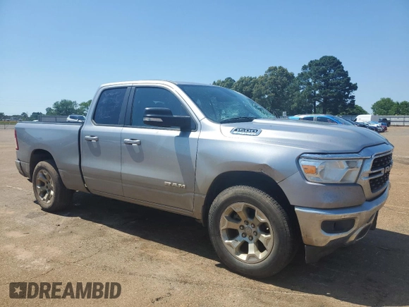 2022 Ram 1500 Big Horn с VIN 1C6RRFBG4NN226893, выставлен на аукционе Copart как лот 56584425 с пробегом 124 726 миль миль и Списание • Salvage title. История ставок и продаж доступна на DreamBid. Изображение 4.