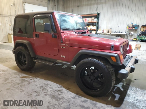 1999 Jeep Wrangler SE with VIN 1J4FY29P4XP476343, listed as a Copart auction lot 88799545 with 99,782 mi miles and Salvage Title. Bid and sale history available at carsss.com. Image 4.