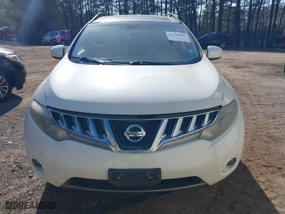 2010 Nissan Murano SL with VIN JN8AZ1MW3AW135698, listed as a IAAI auction lot 41702839 with 176,996 mi miles. Bid and sale history available at carsss.com. Image 12.