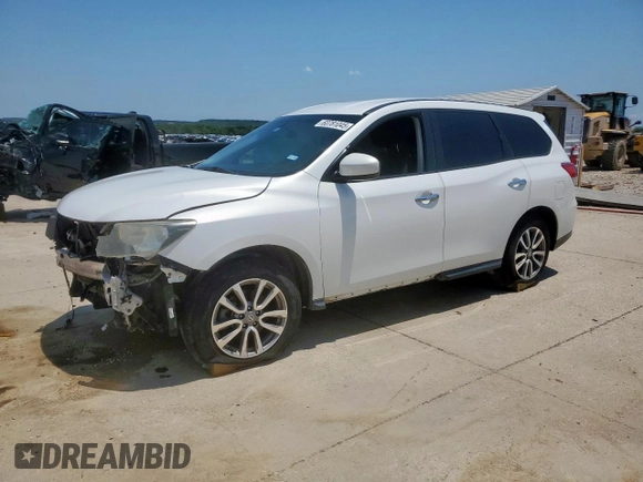 2014 Nissan Pathfinder Platinum with VIN 5N1AR2MN3EC658280, listed as a Copart auction lot 60781045 with 168,648 mi miles and Salvage title. Bid and sale history available at DreamBid. Image 1.