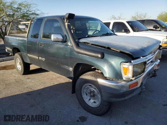 1996 Toyota T100 SR5 z VIN JT4UN24D2T0029466, wystawiony jako Copart lot #57122945 z przebiegiem 421 207 mil mil oraz Szkoda całkowita • Salvage title. Historia ofert i sprzedaży dostępna na DreamBid. Obrazek 4.